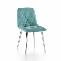 Стул Ричи (каркас хром тк. коллекции Велюр тиффани) Стул Ричи (каркас хром тк. коллекции Велюр тиффани)