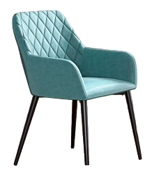 Стул DC-23162 (каркас черный тк.тиффани/ Velvet HLR-58) Стул DC-23162 (каркас черный тк.тиффани/ Velvet HLR-58)